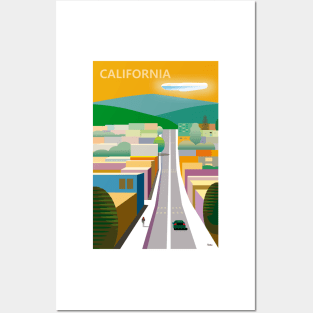 California Street Posters and Art